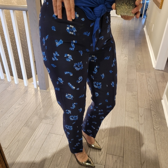 NWT 100% Silk Pants - Mademoiselle by Tara Jarmon - Picture 6 of 10